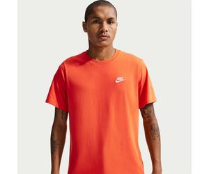 Nike Mens Club T-Shirt in Cosmic Clay - Orange - Size Medium