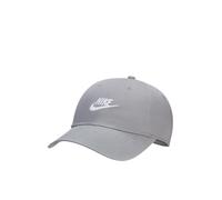 Nike Mens Club Unstructured Futura Wash Cap, Particle Grey/White, Size L/Xl, Men Particle Grey/White