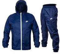 NIKE DR3337-410 M NK CLUB LND WVN TRK SUIT Jacket Men's MIDNIGHT NAVY/WHITE Size S