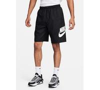 Nike Mens Club Woven Shorts, Black/White, Size 2Xl, Men Black/White