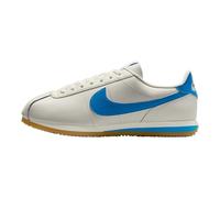 Nike Men's Cortez Shoes, Sail/Lt Photo Blue/Gum Yellow, 10