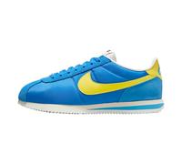 NIKE Men's Cortez Textile Sneaker, Lt Photo Blue Lightening Sail Muslin, 11 UK