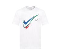 Nike Mens Court Swoosh Logo T Shirt in White Jersey - Size X-Large