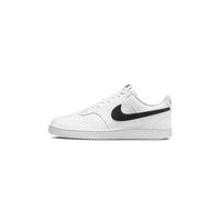 NIKE Mens Court Vision Low Next Nature Basketball Shoe, White Black White, 6.5 UK