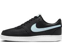 Nike Men's Court Vision Low Next Nature Shoes, Black Glacier Blue White, 7.5 UK