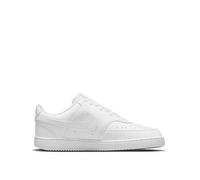 Nike Men's Court Vision Low Next Nature Trainers, White/White-White, Size 10, Men White/White-White