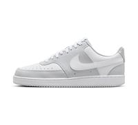 NIKE Men's Court Vision Low Sneaker, Pure Platinum White, 9.5 UK
