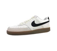 Nike Men's Court Vision Low Sneaker, Sail/Black/Lt Orewood BRN/White, 10 UK
