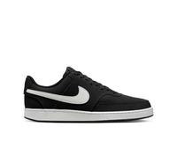 Nike Men's Court Vision Low V2 Premium Sneaker, Black/Summit White, 9 UK