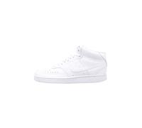 NIKE Men's Court Vision Mid Sneaker, White, 9 UK