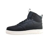 NIKE Mens Court Vision Mid Wntr Sneaker, Black Black Phantom, 8.5 UK