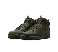 Nike Men's Court Vision Mid Wntr Sneaker, Cargo Khaki/Cargo Khaki/Sequoi, 9 UK