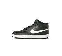 NIKE Men's Court Vision Sneaker, Black/White-Black,5 UK Women/5.5 UK Men