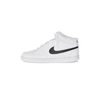 NIKE Men's Court Vision Sneaker, White Black White, 13 UK