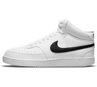 NIKE Men's Court Vision Sneaker, White Black White, 7.5 UK