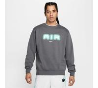 Nike Mens Crew Neck Relaxed Fit Long Sleeve Sweatshirt in Iron Grey - Size Medium