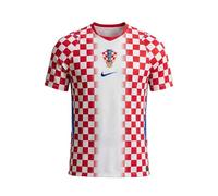 Nike Men's Croatia Dri-Fit Short Sleeve Stadium Home Fan-Jersey, White, L