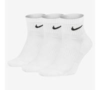 Nike Men's Cushion Quarter Socks (Pack of 3),White (Black / White),11-14.5 UK(46-50 EU)
