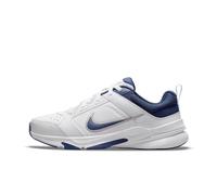 Nike Men's DEFY All Day Gymnastics Shoe, White/Midnight Navy-MTLC Silver, 6 UK