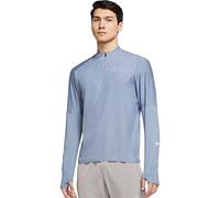 Nike Men's Df Run Dvn Flsh Elmnt Hz Sweatshirt, Ashen Slate/Reflective Silv, M