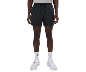NIKE Men's Df Stride 5in Shorts, Black/Black/Reflective Silv, L UK