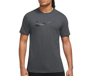 NIKE Men's Df Tee Camo T-Shirt, eisengrau, XXL