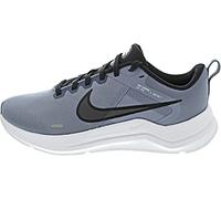 NIKE Men's Downshifter 12 Sneaker, Ashen Slate/Black-Cobalt Bliss-White, 7.5 UK