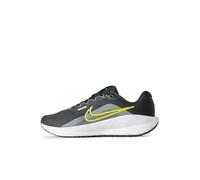 NIKE Downshifter 13 Black/Bright Citron-Iron Grey- 10 UK