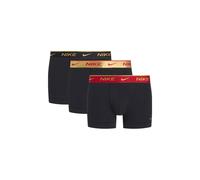 Nike Everyday Cotton Stretch 3 Pack Trunks, Black, Size Xl, Men Black