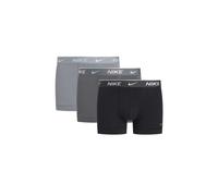 Nike Everyday Cotton Stretch Boxer Shorts Men - Black, Grey, Size L