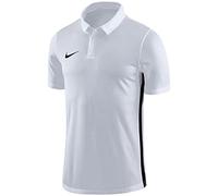 NIKE Men's Dri-fit Academy 18 Short Sleeve Polo, White/Black/(Black), S UK