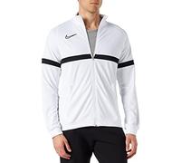 Nike Men's Dri-FIT Academy 21 Track Jacket, White/Black/Black/Black, XL