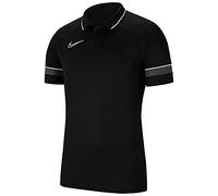Nike Men's Dri-FIT Academy Polo Shirt, Black/White/Anthracite/White, S
