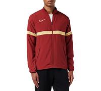 Nike Men's Dri-FIT Academy Track Jacket, Team Red/White/Jersey Gold/White, S