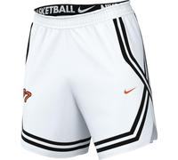 Nike Men's Dri-Fit DNA Crossover Shorts, White/Safety Orange, M
