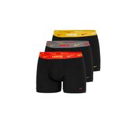 Nike Trunk Logo Boxers Black Red Orange (3 Units) - M