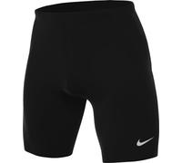 Nike Men's Dri-Fit Fast Bf Half Tight Shorts, Black/Reflective Silv, XL