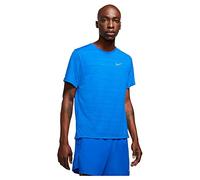 NIKE Men's Dri-fit Miler T Shirt, Game Royal/Reflective Silv, XXL UK