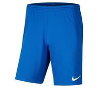 NIKE Mens Dri-fit Park 3 Shorts, Royal Blue/White, S EU