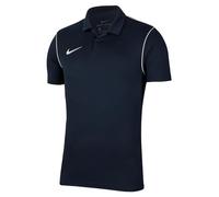 NIKE Mens Dri-fit Park Polo Shirt, Obsidian/White/White, S EU