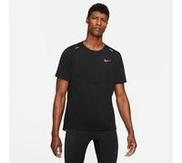 Nike Mens Dri Fit Rise 365 Short Sleeve Running Top in Black - Size Large