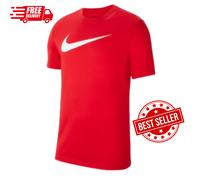 Nike Dri FIT Park 20 Hybrid SS Tee Red