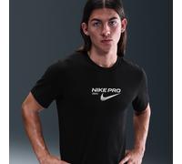 Nike Men's Dri-FIT Training T-Shirt - Black - Cotton/Polyester S