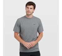Nike Men's Dri-FIT UV Short-Sleeve Versatile Top, Smoke Grey/Heather/Black
