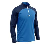 Nike Mens Drill Top XL Blue Dri-FIT 1/4 Zip Lightweight Breathable Training Top