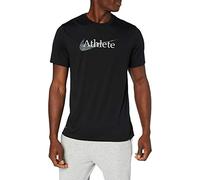 NIKE Men's Dry Db Athlete Camo T shirt, Black, XXL UK