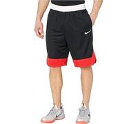NIKE Men's Dry Icon Short, Black/University Red/(White), X-Large