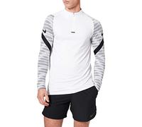 Nike Mens Dry Strike 21 Dril Sweater, White/Black/Black/Black, XL EU