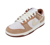 NIKE Men's Dunk Low Retro PRM Basketball Shoe, Sail Fossil Med Curry, 7.5 UK