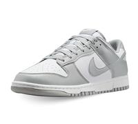 NIKE Men's Dunk Low Retro Sneaker, White Lt Smoke Grey White, 5.5 UK